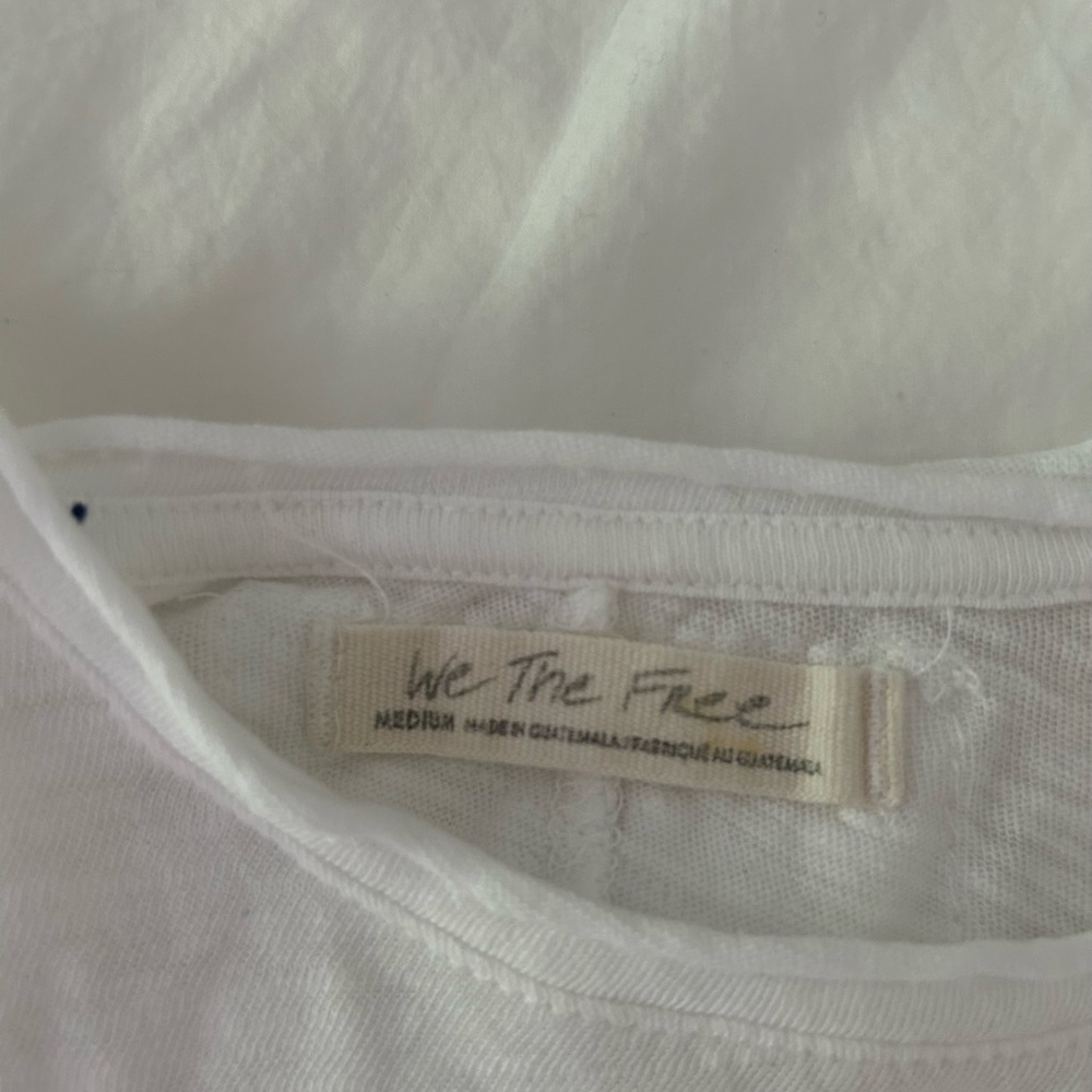 We The Free Soft White Tee